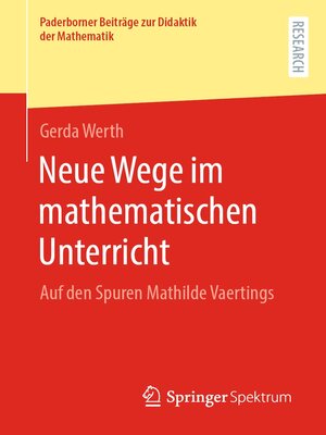 cover image of Neue Wege im mathematischen Unterricht